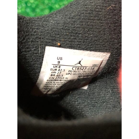 Air Jordan Retro 4 Red Thunders Size 9M No Box CT8527-016 - Picture 10 of 10